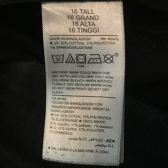 Old Navy Black Denim Super Skinny Mid-rise Jeans - Picture 7 of 14